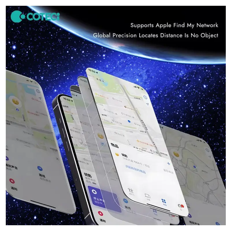 COTECi Bluetooth Card Find My Support